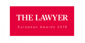 Logo 'The Lawyer. European Awards 2019'