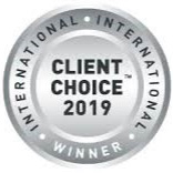 Logo del premio 'Client Choice 2019'