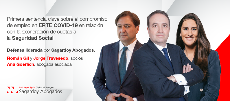 Primera sentencia clave sobre el compromiso de empleo en ERTE COVID-19 en relación con la exoneración de cuotas a la Seguridad Social