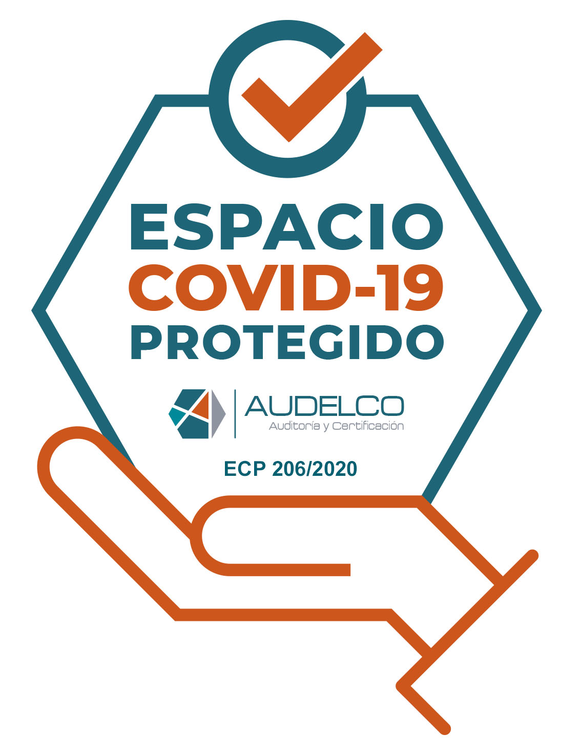 Sagardoy Abogados receives the COVID-19 protected space seal from Audelco