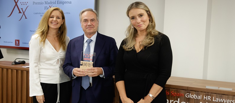 Sagardoy Abogados recibe el “Distintivo Empresa Más Igual” de la Comunidad de Madrid por su compromiso con la igualdad
